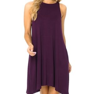 SLEEVELESS DRESS WITH POCKETS